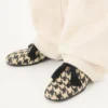 Derby Mj Blues Houndstooth din piele țesută