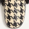 Derby Mj Blues Houndstooth din piele țesută