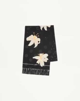 Eșarfă din mătase Apres L’Hiver Lilium Eșarfă din mătase Apres L’Hiver Lilium