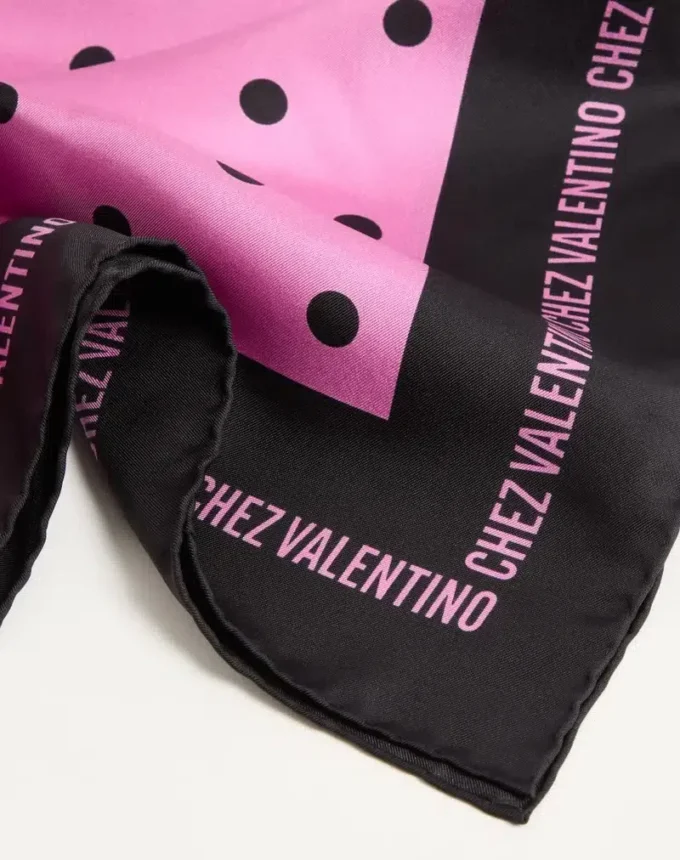 Eșarfă din mătase Chez Valentino