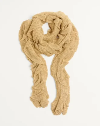 Eșarfă tricotată din lurex Eșarfă tricotată din lurex