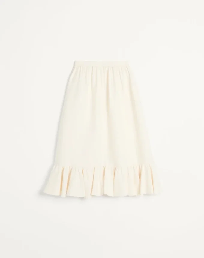 Fustă din crep couture Fustă din crep couture