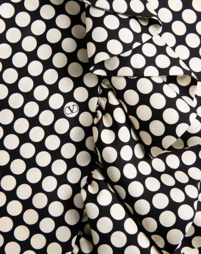 Fustă din twill cu imprimeu Plus De Pois Fustă din twill cu imprimeu Plus De Pois