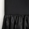 Fustă midi din crep couture Fustă midi din crep couture