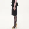 Fustă midi din crep couture Fustă midi din crep couture