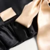 Fustă midi din satin dublu Fustă midi din satin dublu