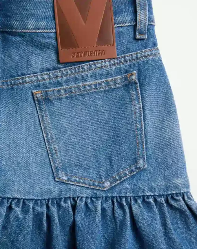 Fustă mini din denim Fustă mini din denim