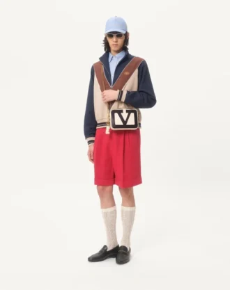 Geantă crossbody din piele nappa Valentino Garavani Viva Superstar