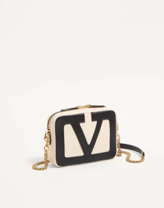 Geantă crossbody din piele nappa Valentino Garavani Viva Superstar