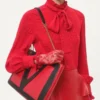 Geantă de cumpărături medie din piele nappa Valentino Garavani Viva Superstar Geantă de cumpărături medie din piele nappa Valentino Garavani Viva Superstar