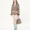 Geantă de cumpărături medie Valentino Garavani Antibes din țesătură jacquard Apres L’Hiver Geantă de cumpărături medie Valentino Garavani Antibes din țesătură jacquard Apres L’Hiver
