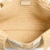 Geantă de cumpărături medie Valentino Garavani Viva Superstar din rafie Geantă de cumpărături medie Valentino Garavani Viva Superstar din rafie