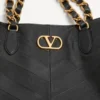 Geantă de cumpărături Valentino Garavani Laseine din piele nappa cu model chevron