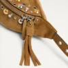 Geantă de curea din piele de căprioară Valentino Garavani Nellcôte Geantă de curea din piele de căprioară Valentino Garavani Nellcôte