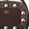 Geantă de umăr din piele de căprioară Valentino Garavani Nellcôte