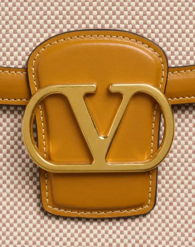 Geantă de umăr Valentino Garavani 9To5 din pânză Geantă de umăr Valentino Garavani 9To5 din pânză