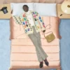 Geantă de umăr Valentino Garavani Antibes din piele de căprioară Geantă de umăr Valentino Garavani Antibes din piele de căprioară