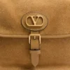 Geantă de umăr Valentino Garavani Antibes din piele de căprioară Geantă de umăr Valentino Garavani Antibes din piele de căprioară