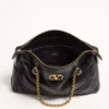 Geantă de umăr Valentino Garavani Panthea din piele nappa cu model chevron