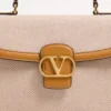 Geantă din pânză Valentino Garavani 9To5