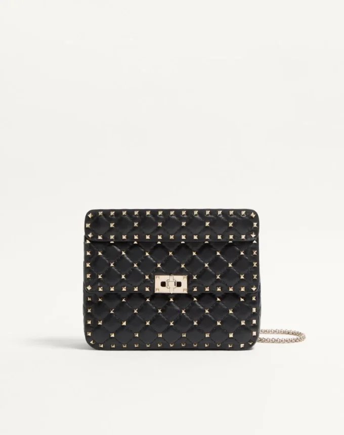 Geantă medie Nappa Rockstud Spike Geantă medie Nappa Rockstud Spike