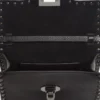 Geantă mică de umăr Rockstud din piele de vițel granulată Geantă mică de umăr Rockstud din piele de vițel granulată