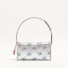 Geantă mică de umăr Valentino Garavani DeVain din țesătură jacquard florală lurex Geantă mică de umăr Valentino Garavani DeVain din țesătură jacquard florală lurex