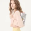 Geantă mică de umăr Valentino Garavani DeVain din țesătură jacquard florală lurex Geantă mică de umăr Valentino Garavani DeVain din țesătură jacquard florală lurex