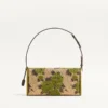 Geantă mică de umăr Valentino Garavani DeVain din țesătură jacquard lurex