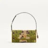 Geantă mică de umăr Valentino Garavani DeVain din țesătură jacquard lurex