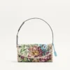 Geantă mică de umăr Valentino Garavani DeVain din țesătură jacquard Voyage Imaginaire Geantă mică de umăr Valentino Garavani DeVain din țesătură jacquard Voyage Imaginaire