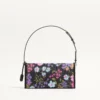 Geantă mică de umăr Valentino Garavani DeVain din țesătură moiré cu imprimeu floral Geantă mică de umăr Valentino Garavani DeVain din țesătură moiré cu imprimeu floral