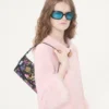 Geantă mică de umăr Valentino Garavani DeVain din țesătură moiré cu imprimeu floral Geantă mică de umăr Valentino Garavani DeVain din țesătură moiré cu imprimeu floral