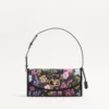 Geantă mică de umăr Valentino Garavani DeVain din țesătură moiré cu imprimeu floral Geantă mică de umăr Valentino Garavani DeVain din țesătură moiré cu imprimeu floral