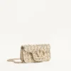 Geantă mică de umăr Valentino Garavani Locò brodată cu logo-ul Jewel Geantă mică de umăr Valentino Garavani Locò brodată cu logo-ul Jewel