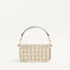 Geantă mică de umăr Valentino Garavani Locò brodată cu logo-ul Jewel Geantă mică de umăr Valentino Garavani Locò brodată cu logo-ul Jewel