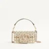Geantă mică de umăr Valentino Garavani Locò brodată cu logo-ul Jewel Geantă mică de umăr Valentino Garavani Locò brodată cu logo-ul Jewel