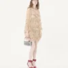 Geantă mică de umăr Valentino Garavani Locò cu strasuri Geantă mică de umăr Valentino Garavani Locò cu strasuri