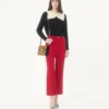 Geantă mică de umăr Valentino Garavani Rockstud din piele de vițel cu efect de ponei și imprimeu animalier Geantă mică de umăr Valentino Garavani Rockstud din piele de vițel cu efect de ponei și imprimeu animalier