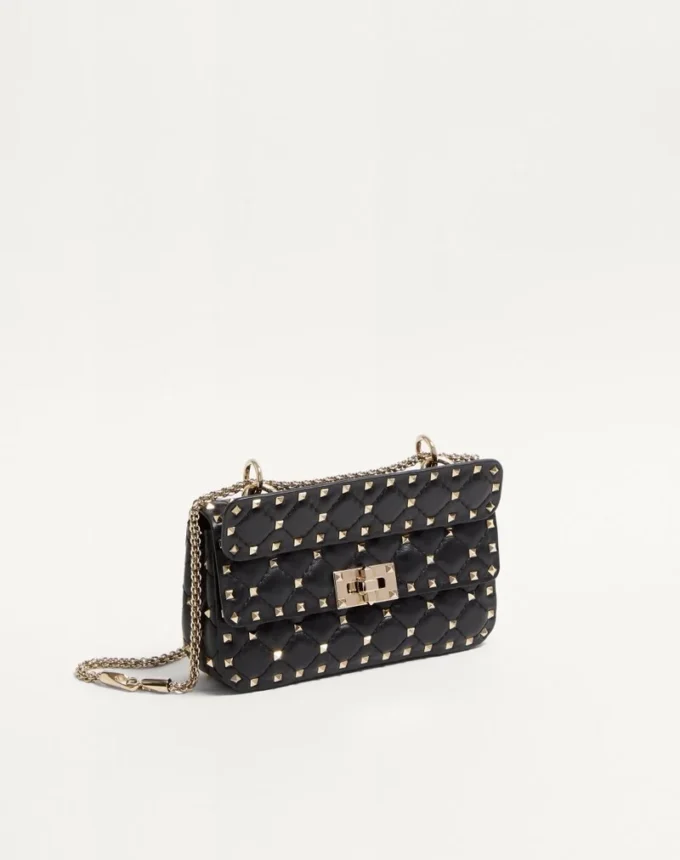 Geantă mică Nappa Rockstud Spike Geantă mică Nappa Rockstud Spike