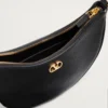 Geantă mini hobo Vlogo Signature din piele de vițel granulată Geantă mini hobo Vlogo Signature din piele de vițel granulată