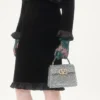 Geantă mini Valentino Garavani Vsling cu strasuri și logo bijuterie Geantă mini Valentino Garavani Vsling cu strasuri și logo bijuterie