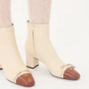 Ghete din piele de capră Valet Du Roi 60 mm