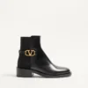 Ghete din piele de vițel cu logo 30 mm Ghete din piele de vițel cu logo 30 mm