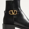 Ghete din piele de vițel cu logo 30 mm Ghete din piele de vițel cu logo 30 mm