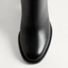 Ghete din piele de vițel cu semnătura Vlogo 75 mm Ghete din piele de vițel cu semnătura Vlogo 75 mm