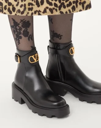 Ghete din piele de vițel Vlogo Signature 55 mm