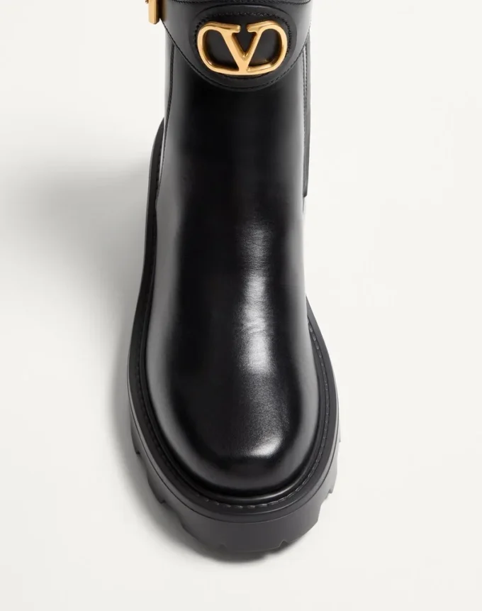 Ghete din piele de vițel Vlogo Signature 55 mm Ghete din piele de vițel Vlogo Signature 55 mm