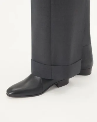 Ghete Pat din piele de capră Ghete Pat din piele de capră