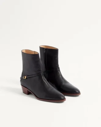 Ghete Pat din piele de capră Ghete Pat din piele de capră